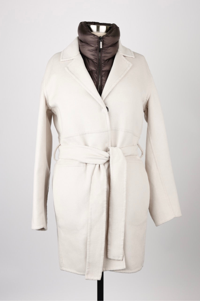 Cashmere Blend Trench Coat W/ Removable Insert