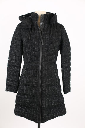 Lara Tweed Down Parka