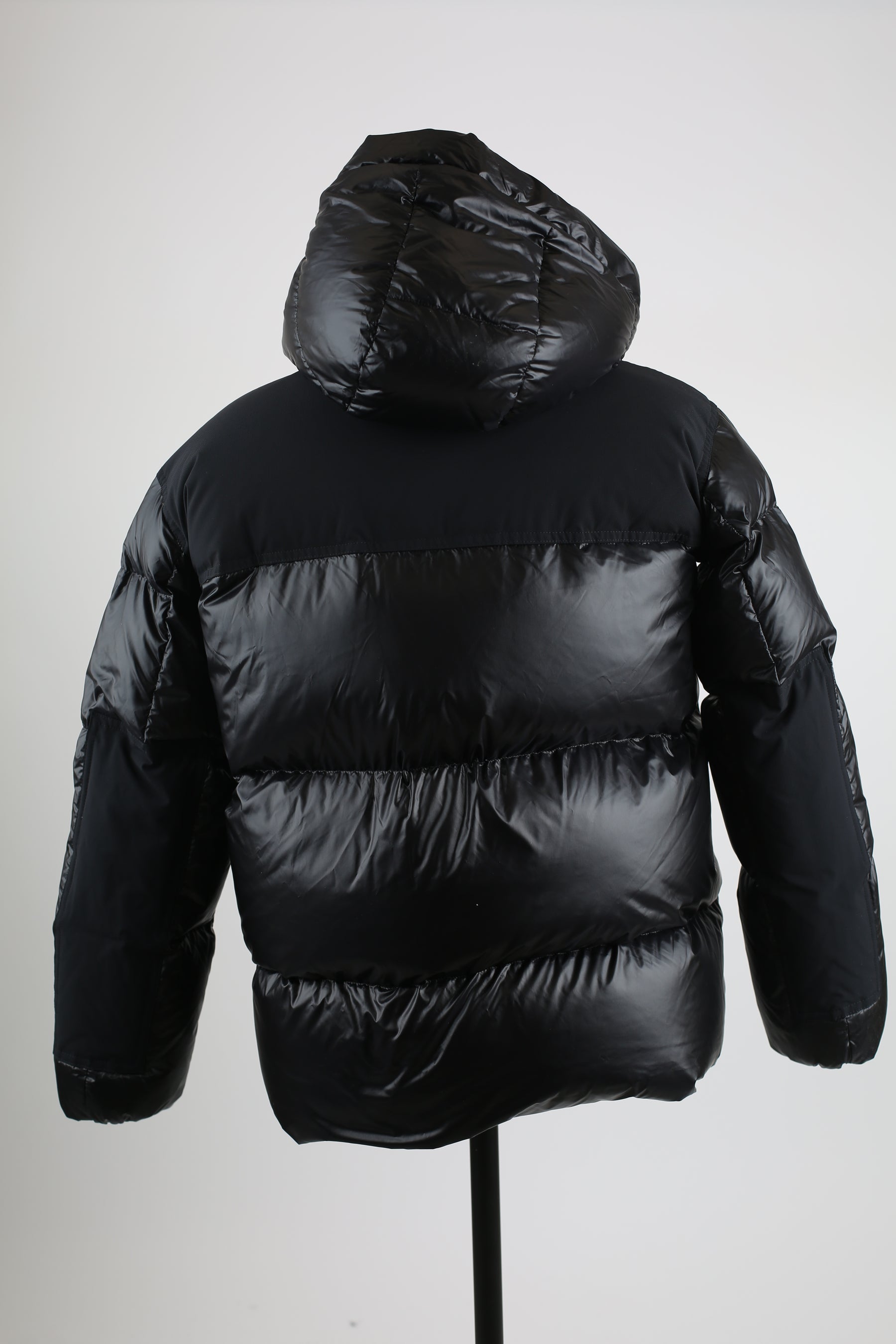 Faux Shearling Lined Down Puffer Jacket