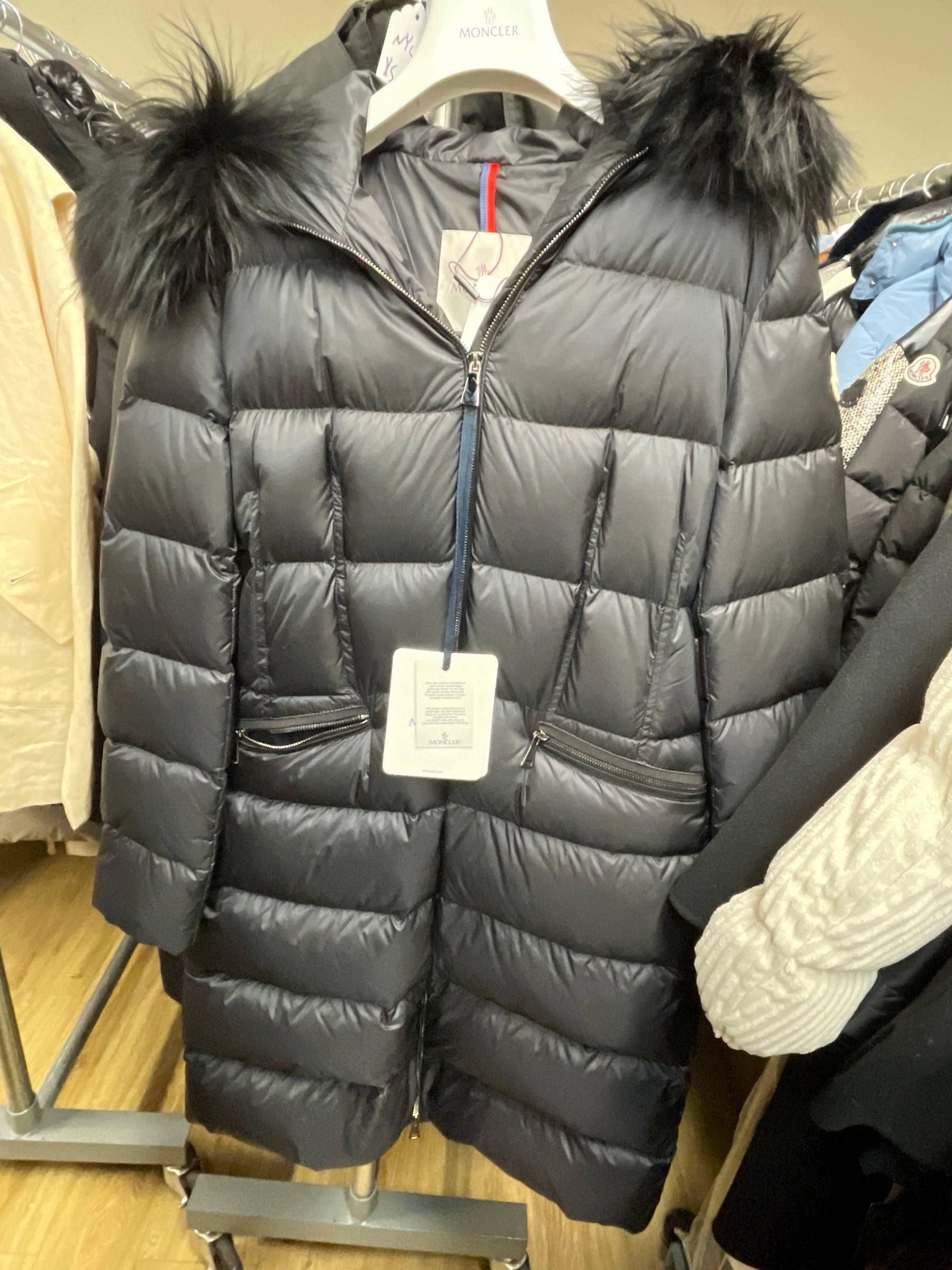 Boedic Long Down Puffer Jacket W/ Fur Hood