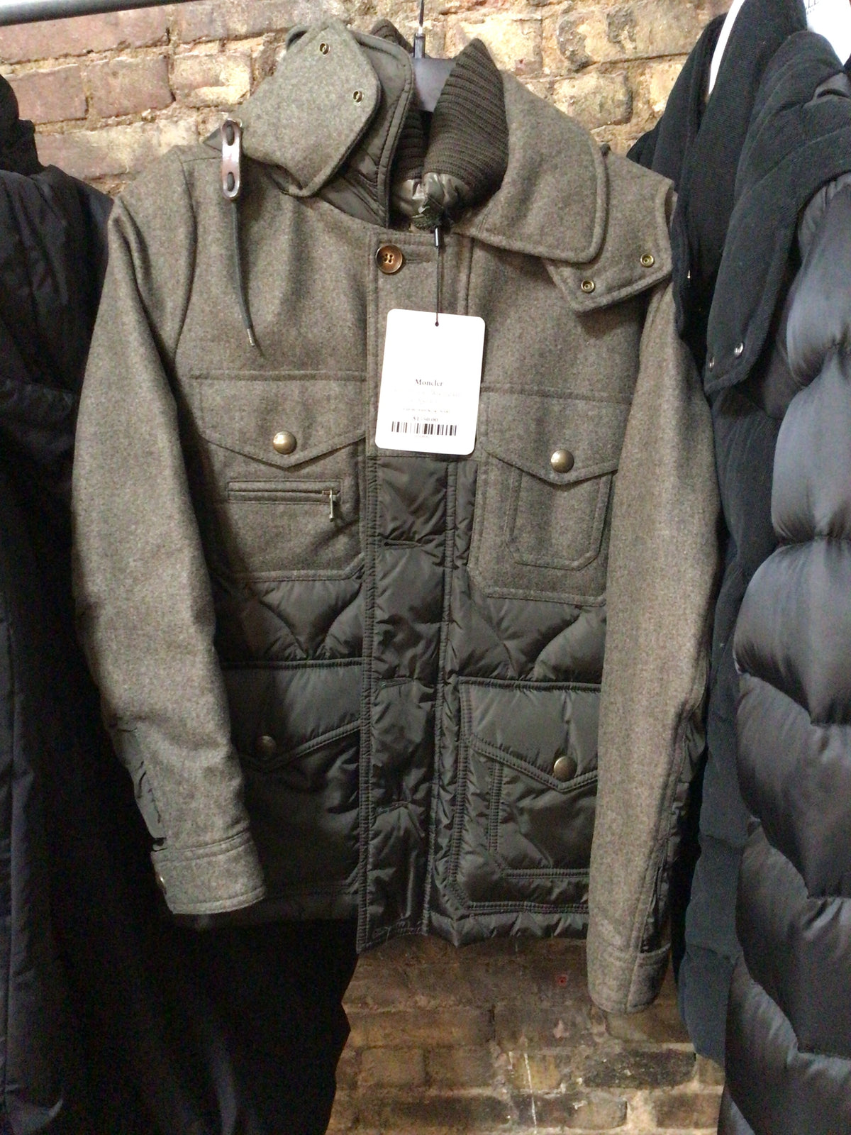 Olivier Down Wool Jacket