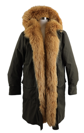 Hypolais Long Fur Trim Down Filled Parka