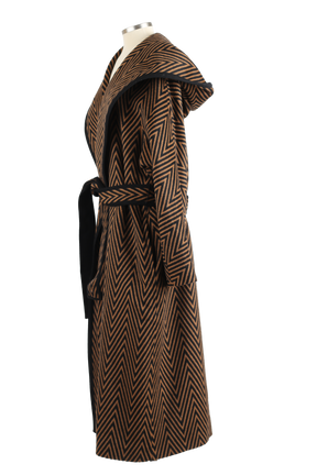 Belted Wool Overcoat