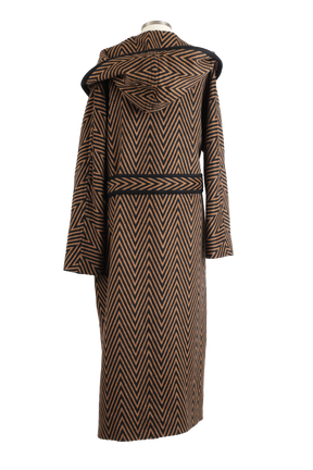 Belted Wool Overcoat