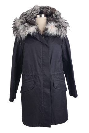 Fur Lined Cotton Parka