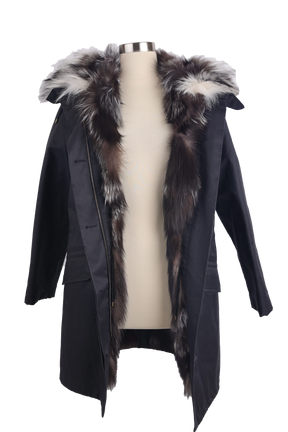 Fur Lined Cotton Parka