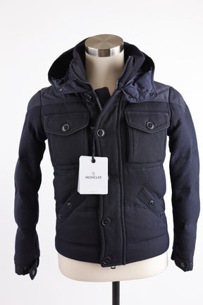 Wool Down Filled Puffer Jacket