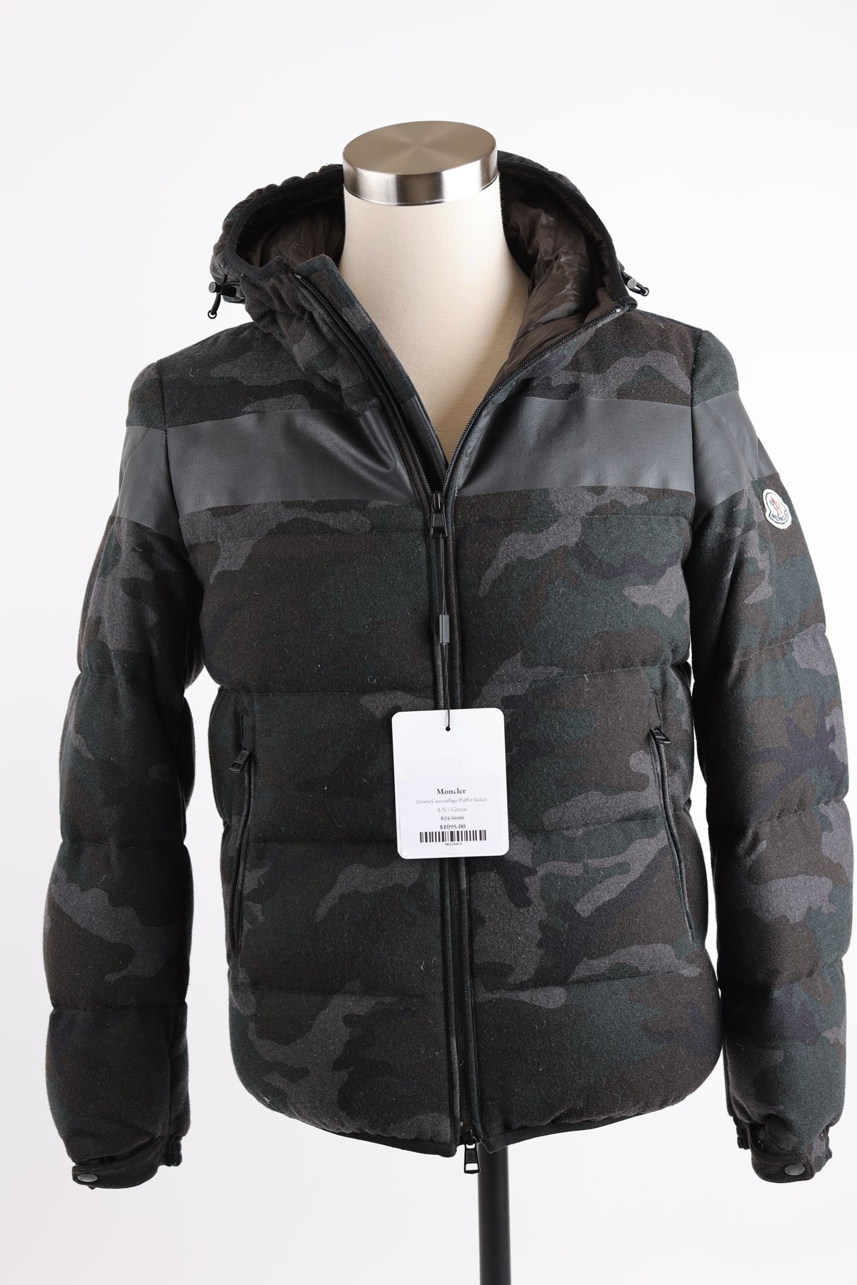 Down Camouflage Puffer Jacket