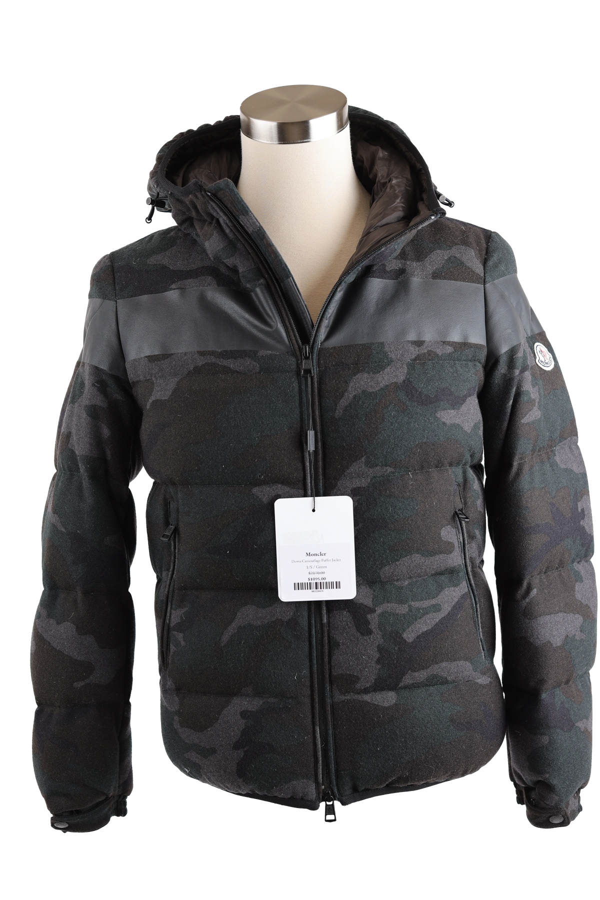 Down Camouflage Puffer Jacket