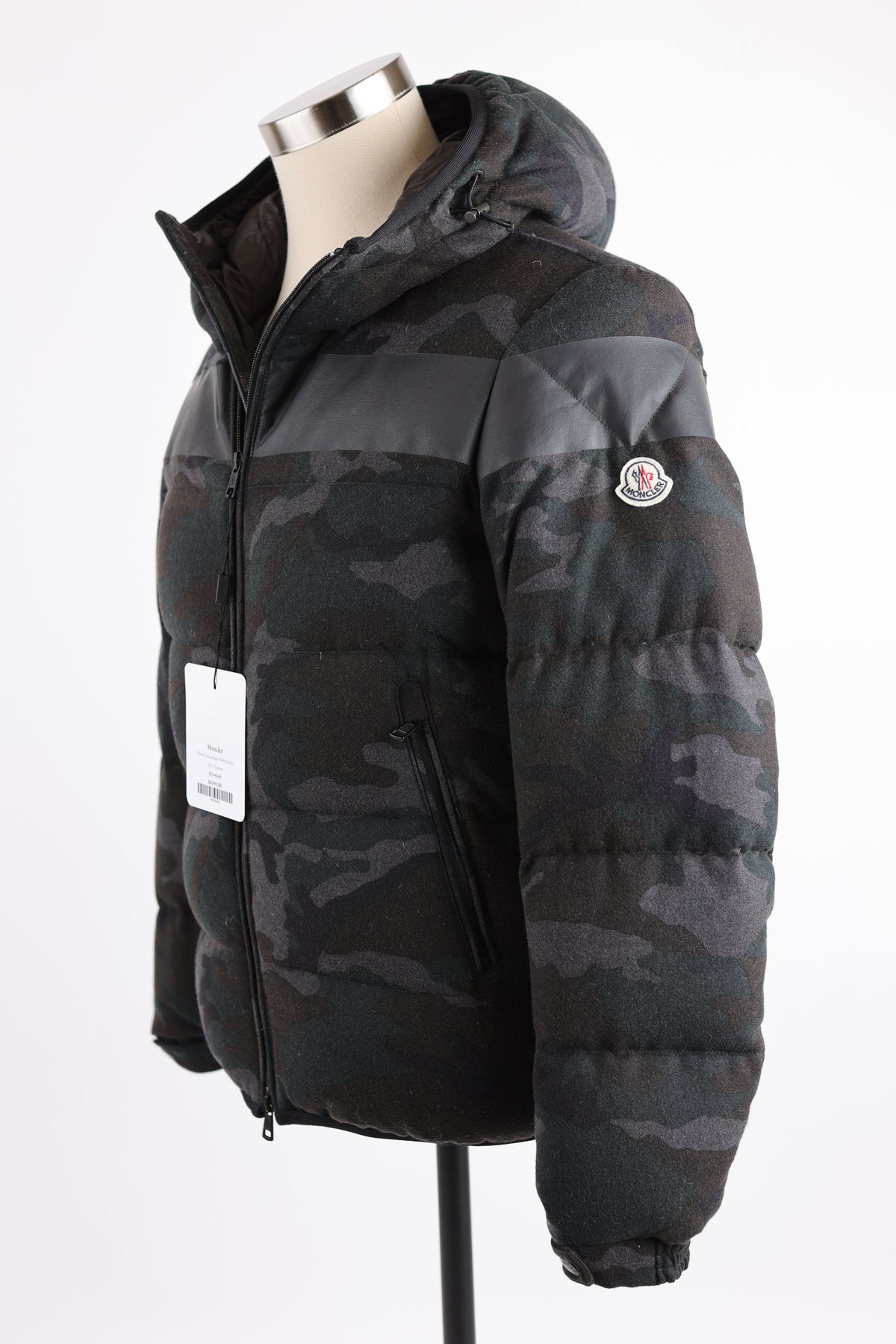 Down Camouflage Puffer Jacket