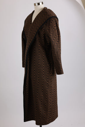 Belted Wool Overcoat