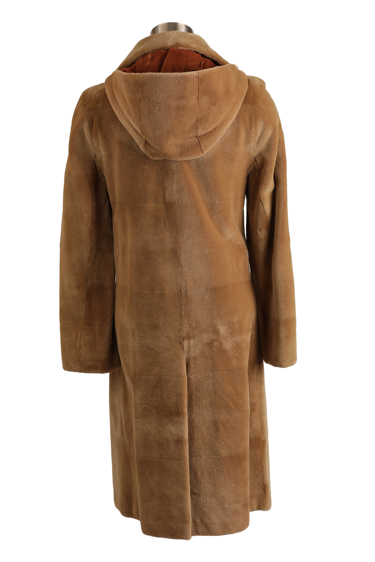 Sheared Mink Coat w/ Hood