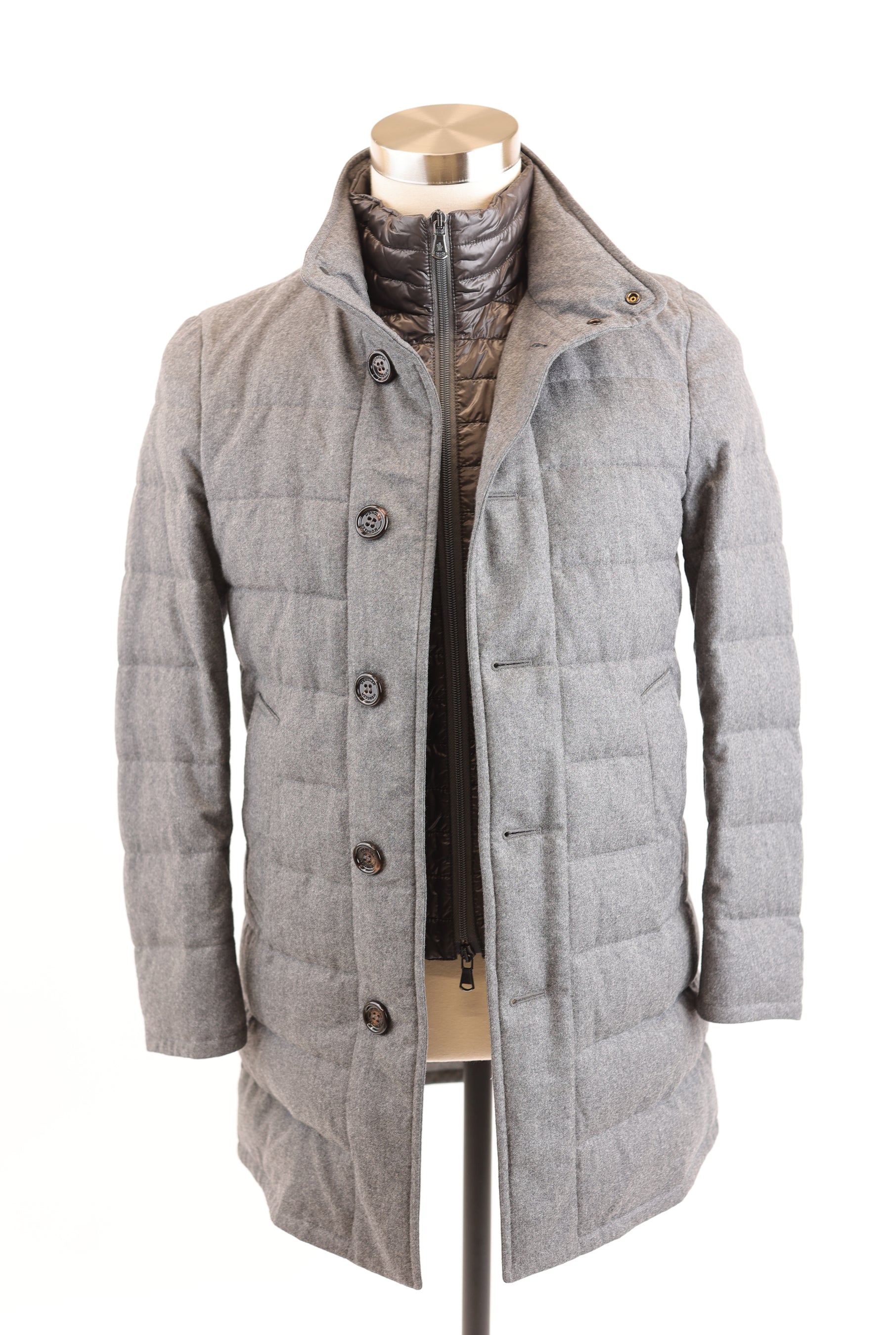 Wool Down Parka Coat