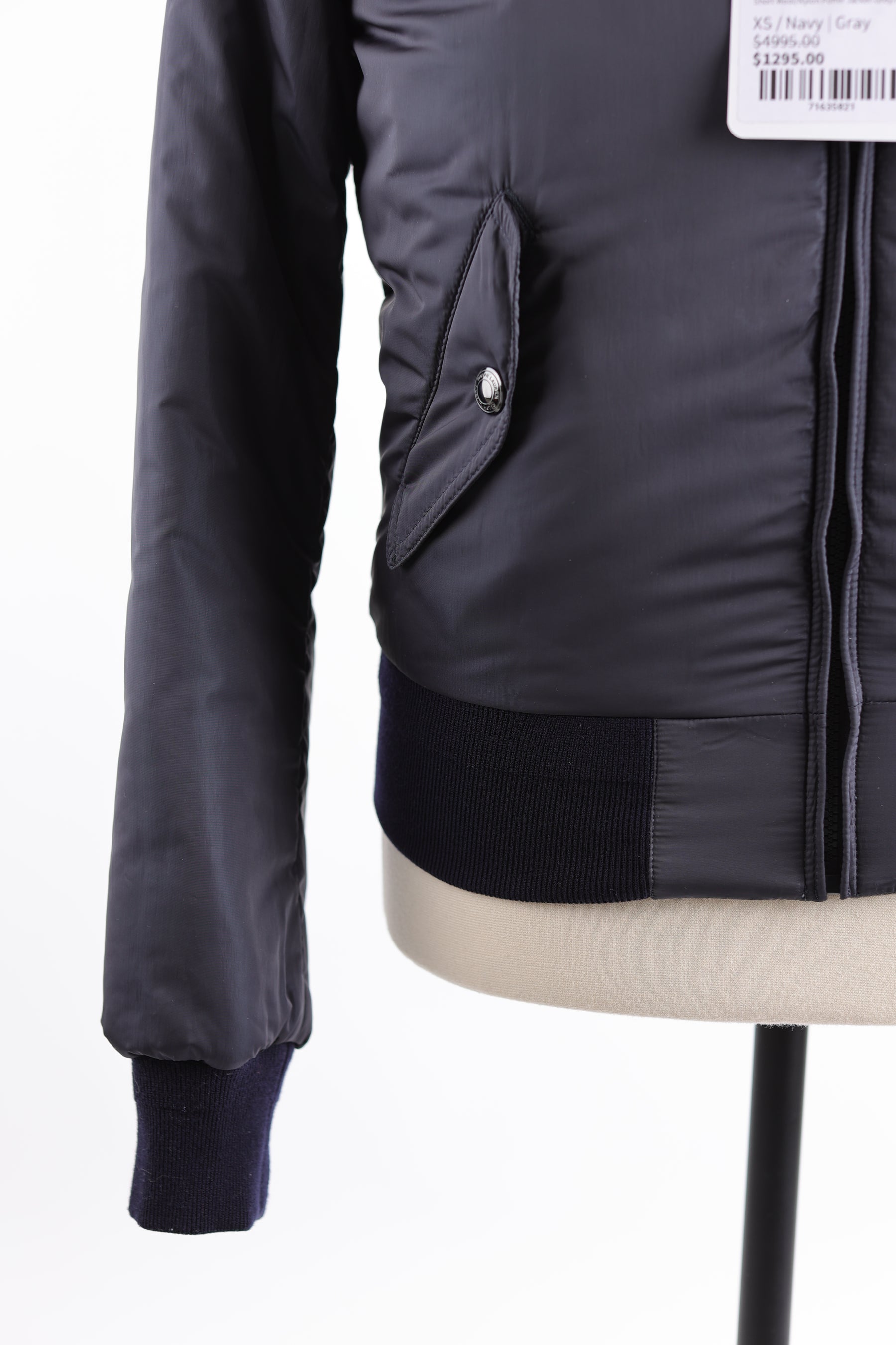 Wool/Nylon Down Puffer Jacket