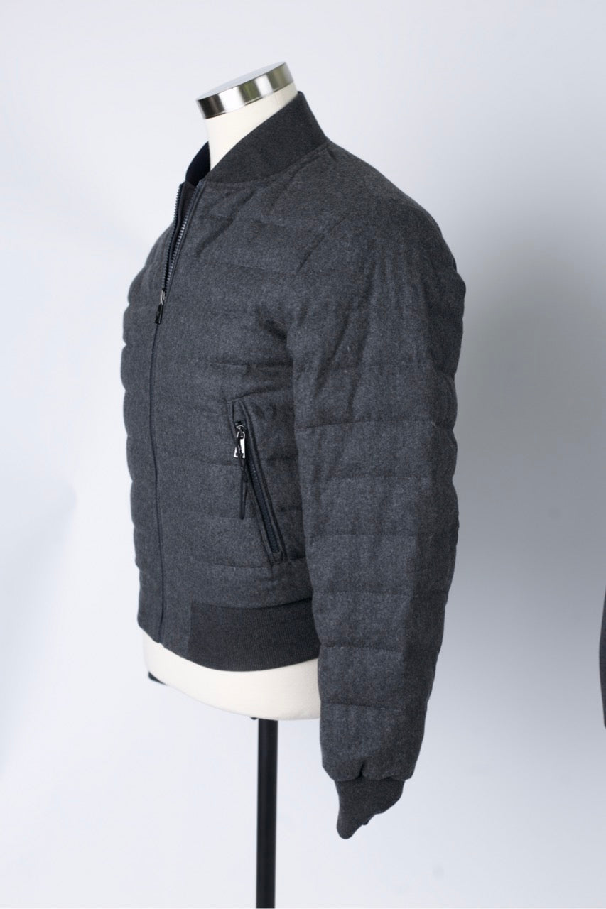 Wool/Nylon Down Puffer Jacket