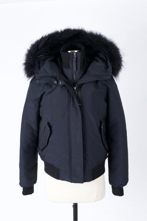 Down Puffer Jacket W/ Fur Trim