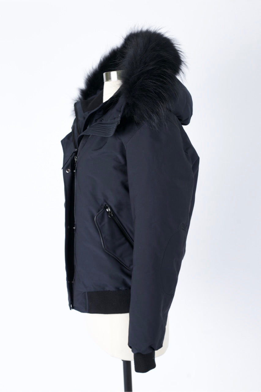 Down Puffer Jacket W/ Fur Trim