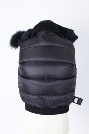 Down Puffer Jacket W/ Fur Trim