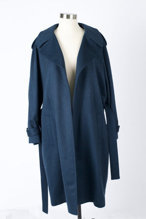 Cashmere Belted Wrap Coat