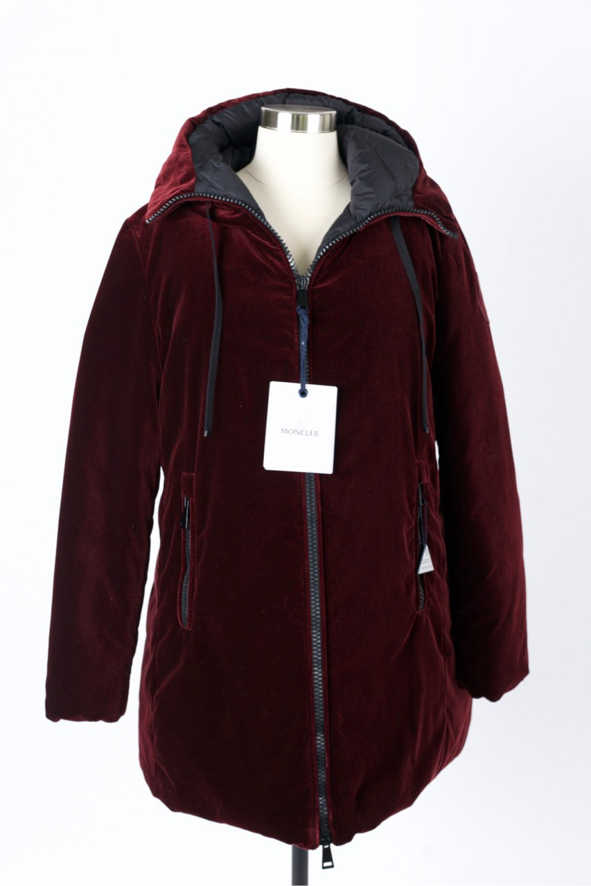 Velour Down Filled Parka