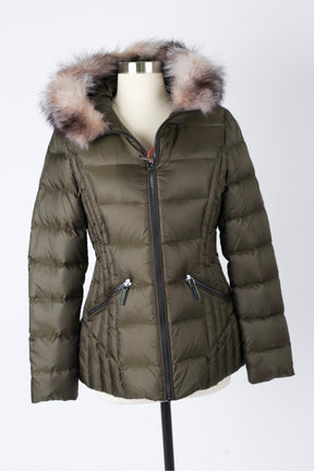 Down Puffer Jacket W/ Fur Hood