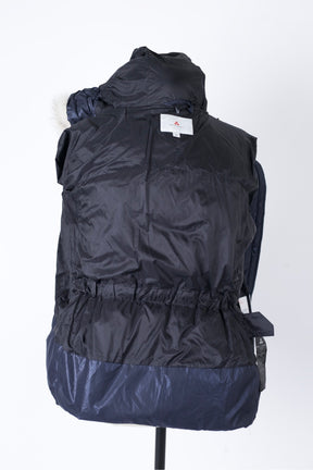 Quilted Puffer Jacket W/ Fur Hood