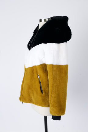 Reversible Fur Puffer Jacket