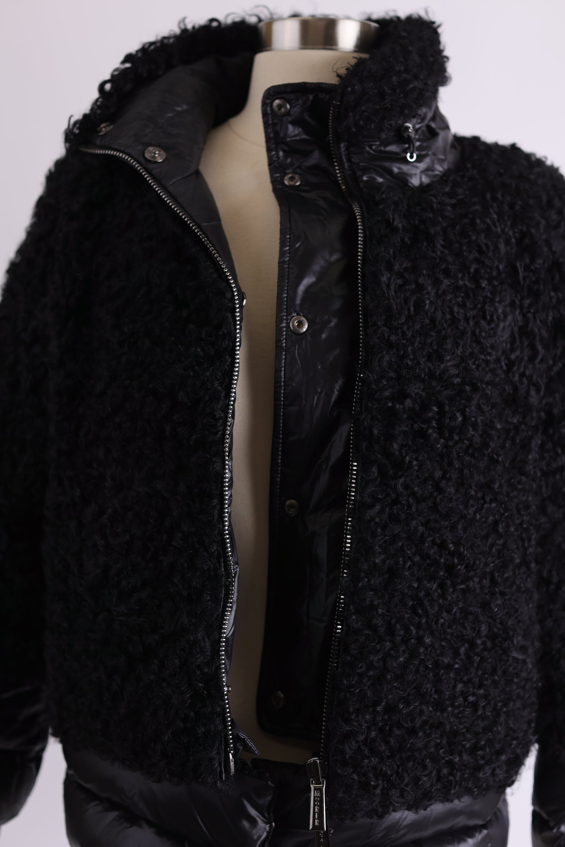 Cereme Reversible Shearling Puffer Jacket