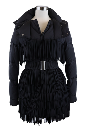 Belted Parka W/ Tassels