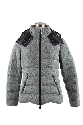 Astere Wool Quilted Down Puffer Jacket