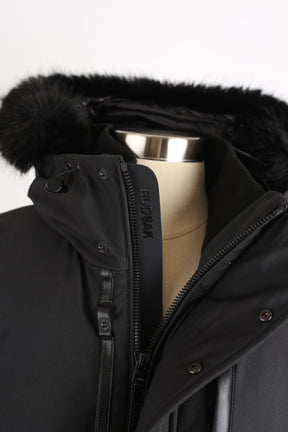 Deacon Down Bomber Jacket W/ Fur Trim