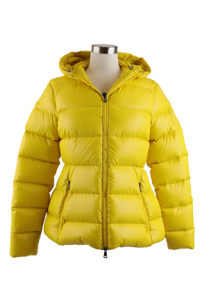 Rhin Belted Quilted Down Puffer Jacket