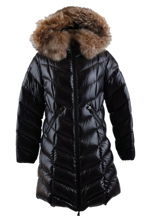 Fulmarre Long Down Coat W/ Fur Hood