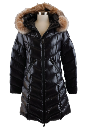 Fulmarre Long Down Coat W/ Fur Hood