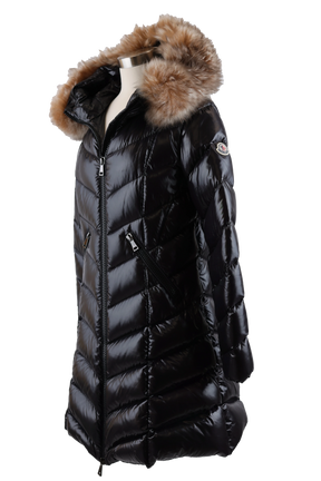 Fulmarre Long Down Coat W/ Fur Hood