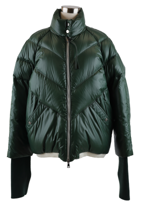 Yalou Quilted Down Puffer Jacket