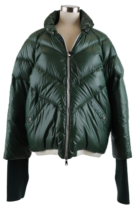 Yalou Quilted Down Puffer Jacket