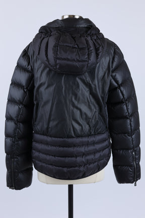 Leather Down Puffer Jacket