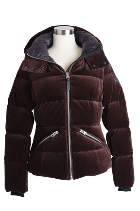 Madalyn Velvet Down Puffer Jacket - Limited Edition