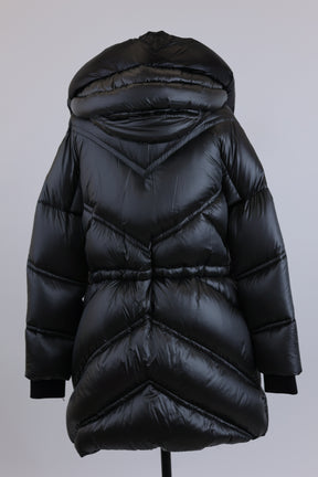 Long Down Filled Parka Coat