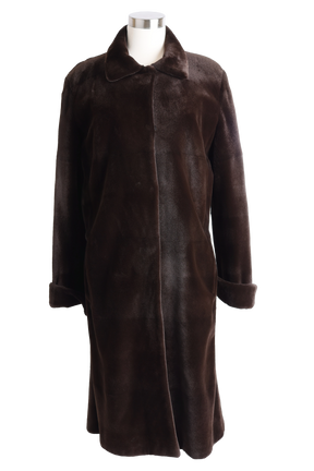 Long Sheared Mink Coat