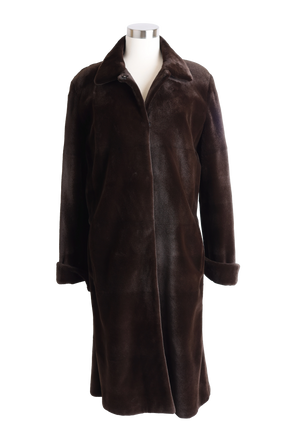 Long Sheared Mink Coat