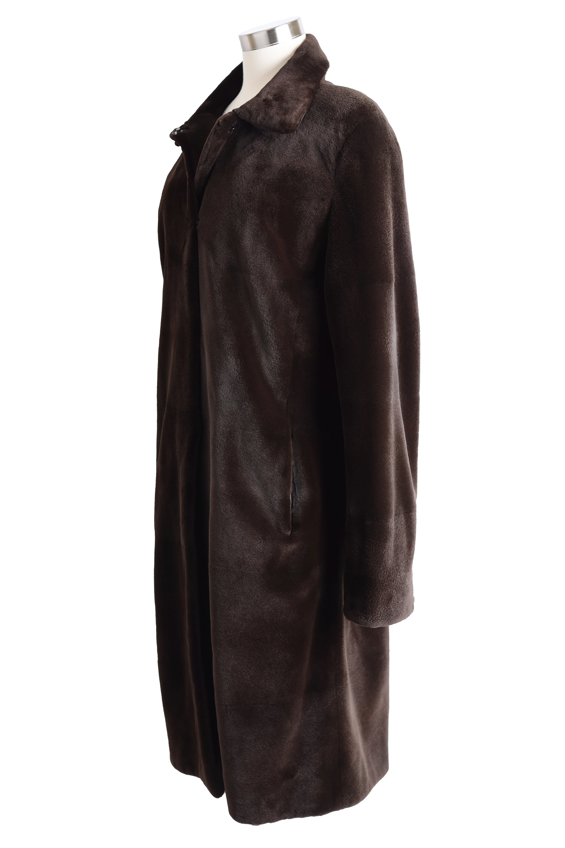 Long Sheared Mink Coat