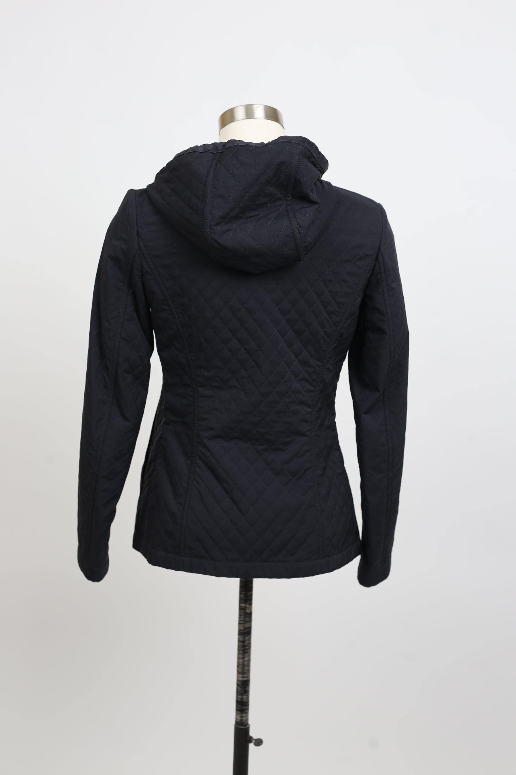 Cashmere Lined Diamond Quilted Jacket