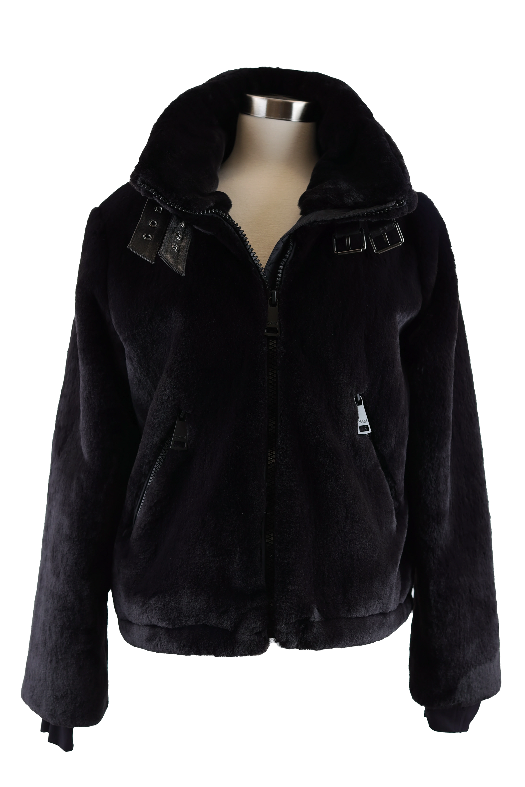 Faux Fur Bomber Jacket