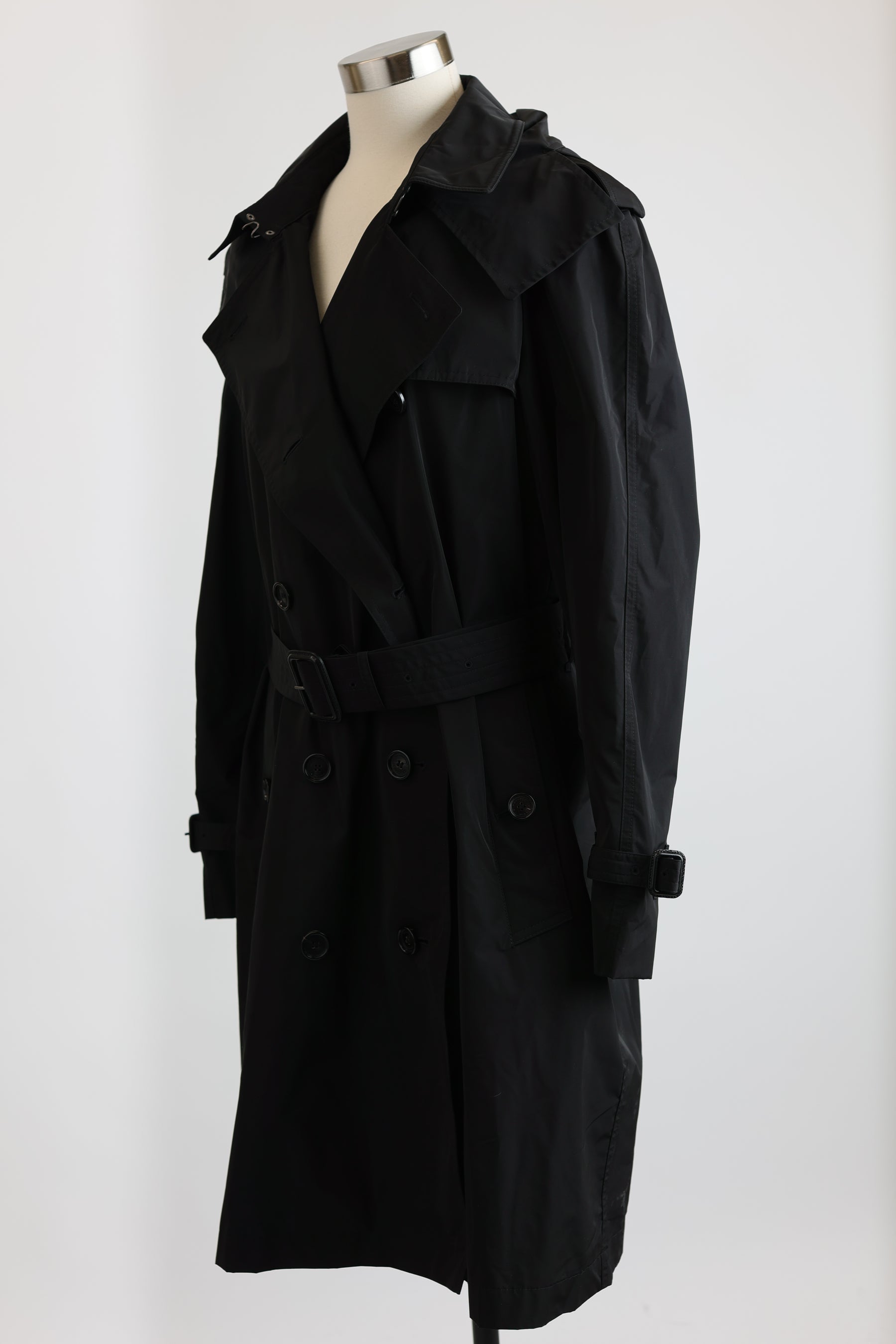 Signature Belted Trench Coat W/ Removable Hood