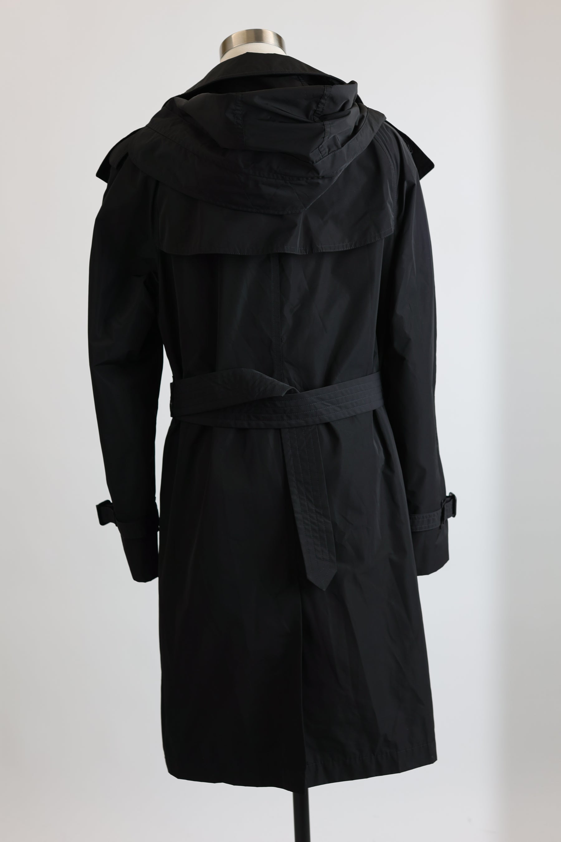 Signature Belted Trench Coat W/ Removable Hood