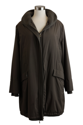 Waterproof Cashmere Lined Rain Coat