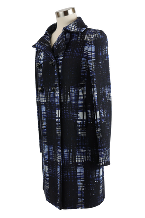 Wool Double Breasted Dress Coat