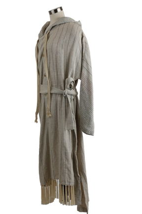 Linen Wrap Robe